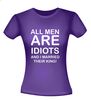 foto 2 All men are idiots and I married their king t-shirt korte mouw