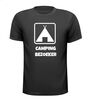 camping bezoeker t-shirt korte mouw