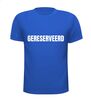 foto 5 gereserveerd t-shirt korte mouw