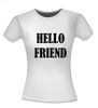 foto 14 hello friend t-shirt korte mouw