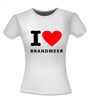 foto 10 i love brandweer t-shirt