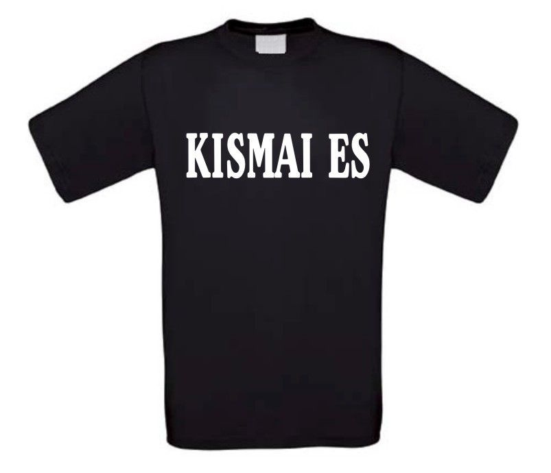 Kismai es kiss my ass t-shirt korte mouw