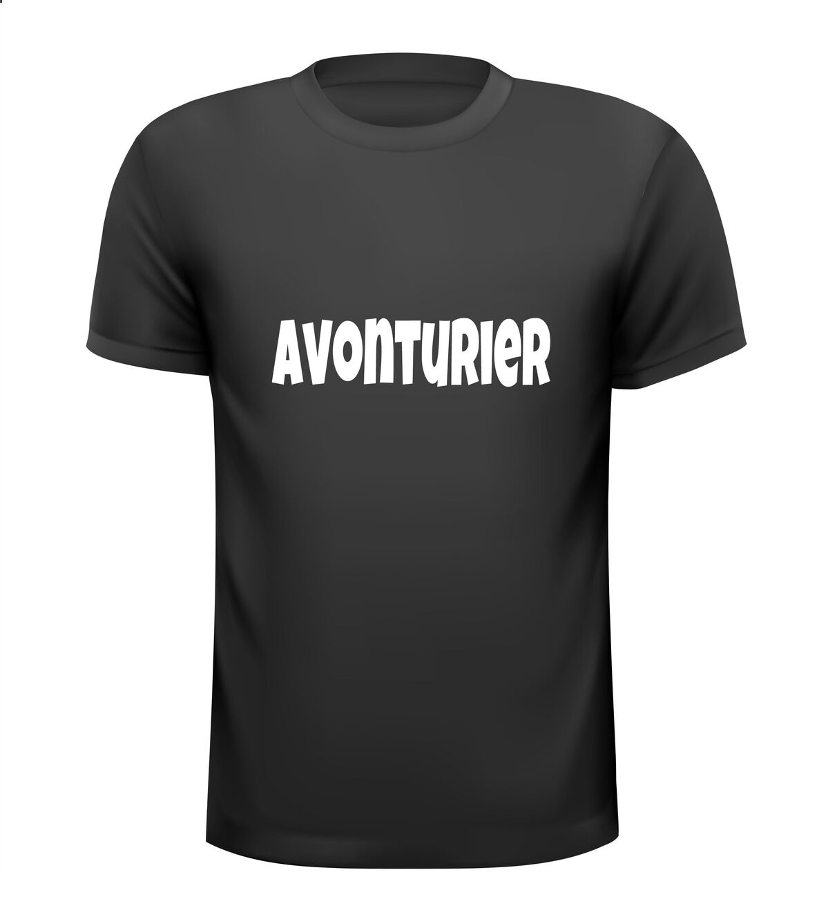 avonturier  t-shirt korte mouw grappig humor