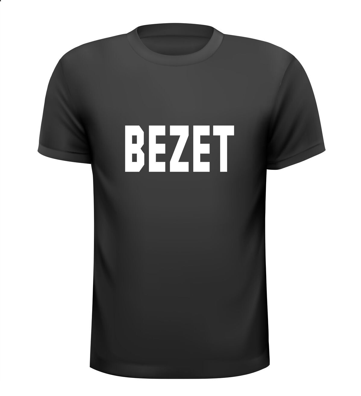 bezet t-shirt korte mouw