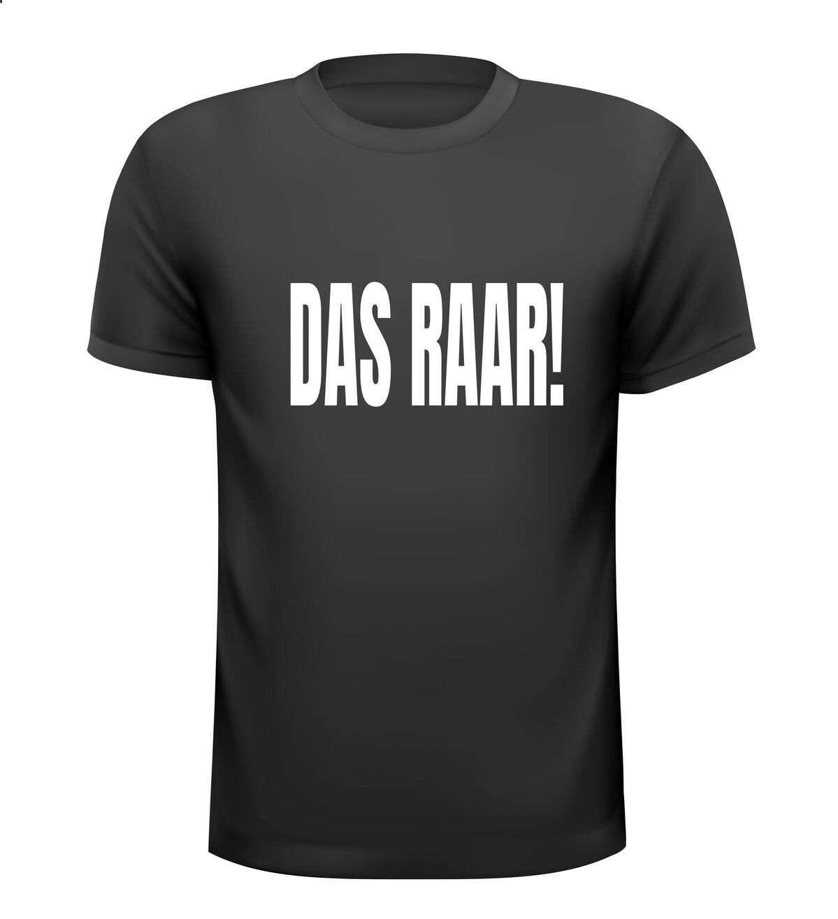 das raar fun grappig t-shirt korte mouw dat is vreemd