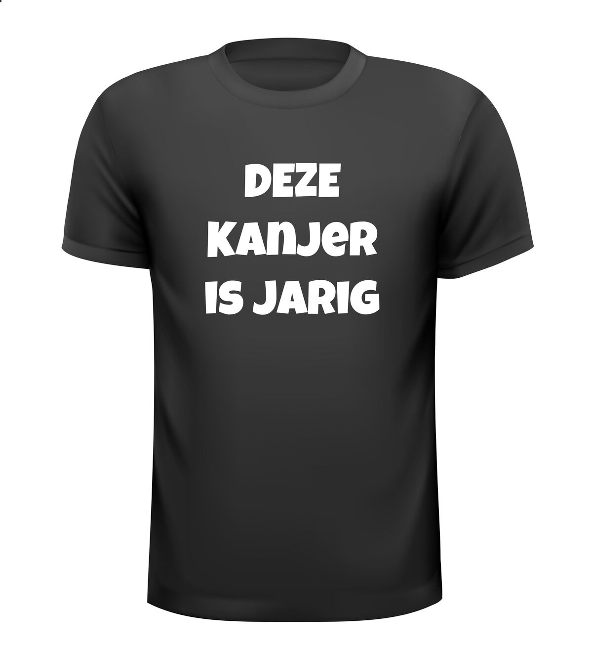 deze kanjer is jarig t-shirt korte mouw