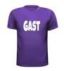 foto 3 gast t-shirt korte mouw fun grappig