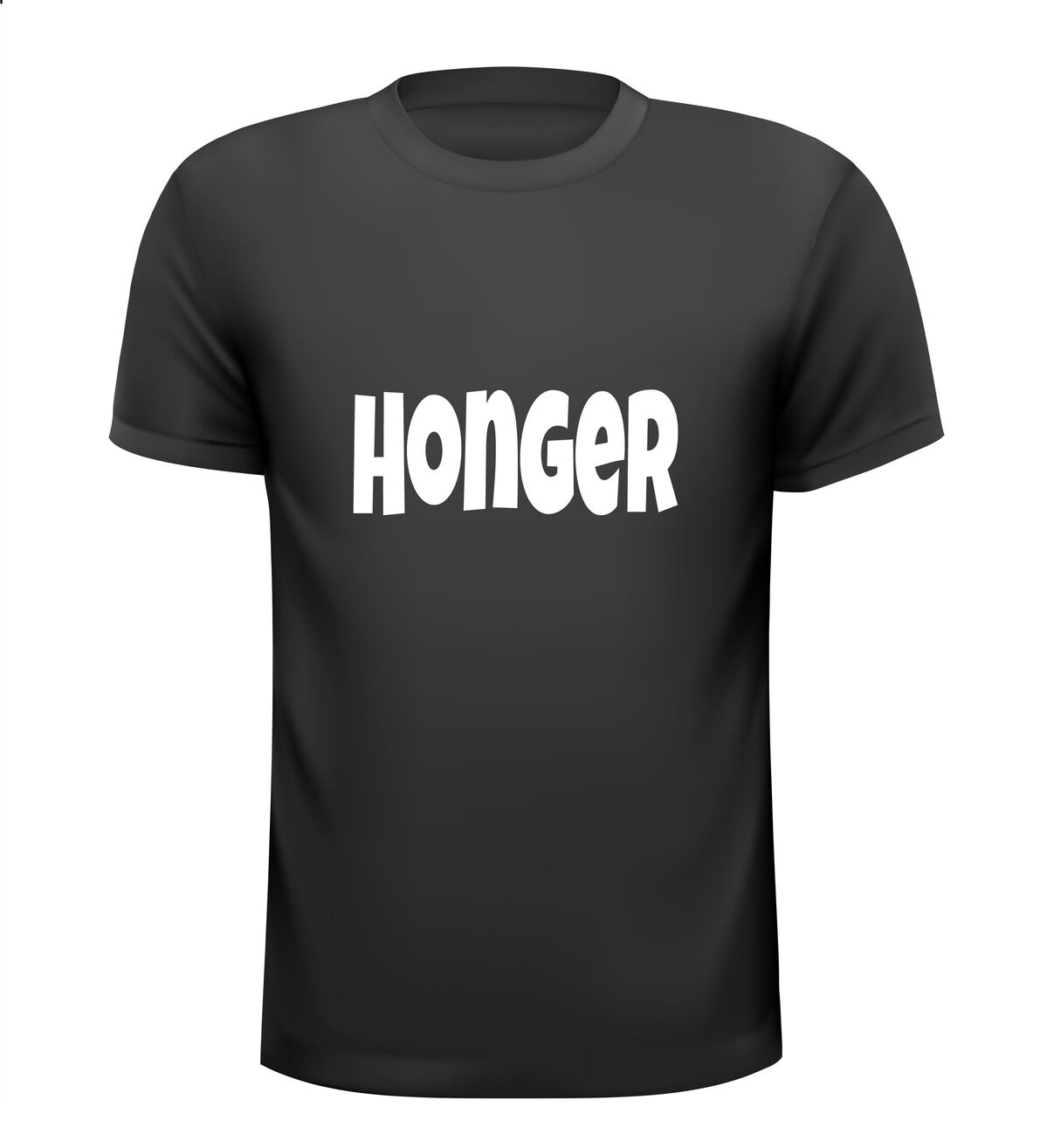 honger t-shirt korte mouw