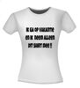 foto 14 ik ga op vakantie en ik neem alleen dit shirt mee t-shirt korte mouw