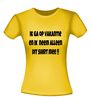 foto 16 ik ga op vakantie en ik neem alleen dit shirt mee t-shirt korte mouw