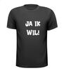 foto 1 ja ik wil t-shirt korte mouw trouwen of iets anders