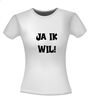 foto 14 ja ik wil t-shirt korte mouw trouwen of iets anders
