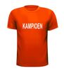 foto 9 kampioen t-shirt korte mouw