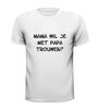 foto 7 mama wil je met papa trouwen t-shirt korte mouw