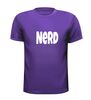 foto 3 nerd t-shirt korte mouw