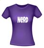 foto 4 nerd t-shirt korte mouw