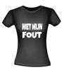 foto 2 niet mijn fout t-shirt korte mouw