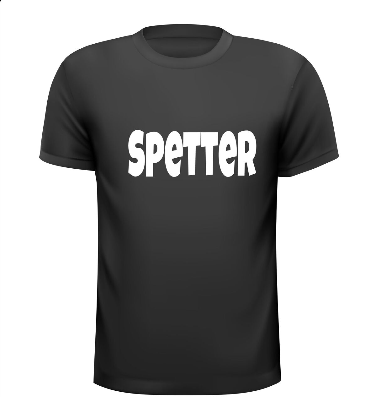 spetter t-shirt korte mouw