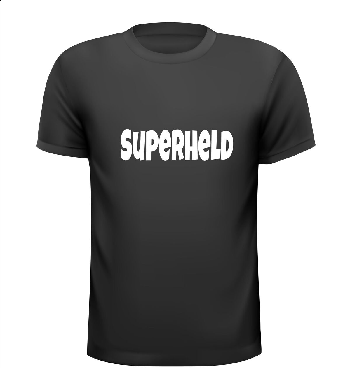 superheld t-shirt koirte mouw