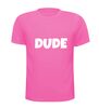 foto 11 t-shirt korte mouw met dude fun grappig