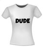 foto 14 t-shirt korte mouw met dude fun grappig