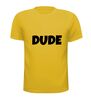 foto 15 t-shirt korte mouw met dude fun grappig
