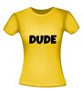 foto 16 t-shirt korte mouw met dude fun grappig