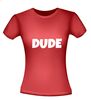 foto 8 t-shirt korte mouw met dude fun grappig