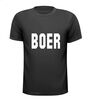t-shirt korte mouw met tekst boer