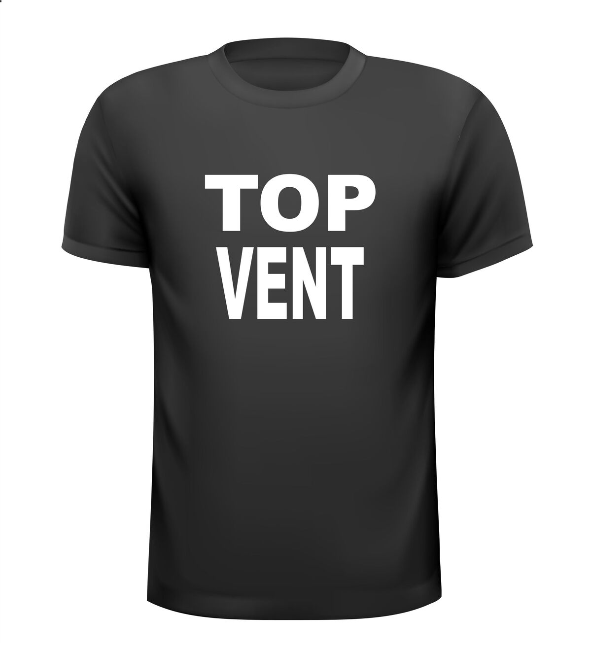 top vent t-shirt korte mouw