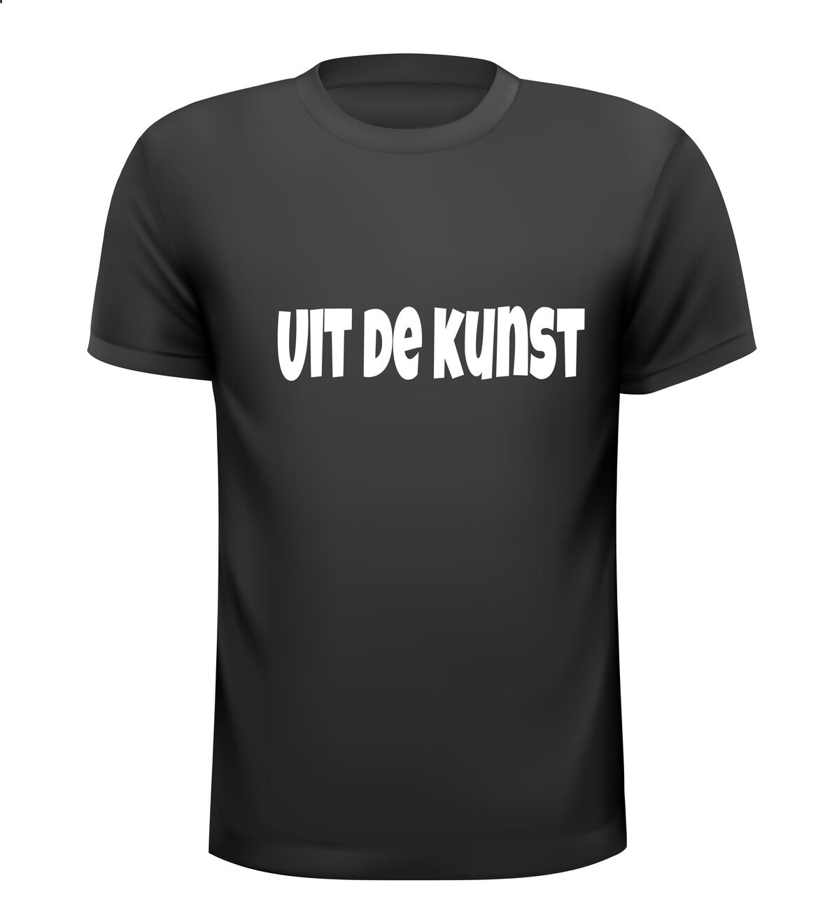 uit de kunst t-shirt korte mouw