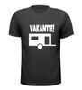 Vakantie met de caravan t-shirt korte mouw
