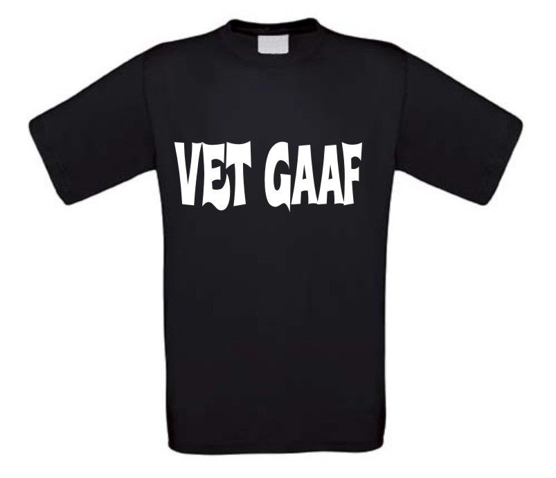 vet gaaf t-shirt korte mouw