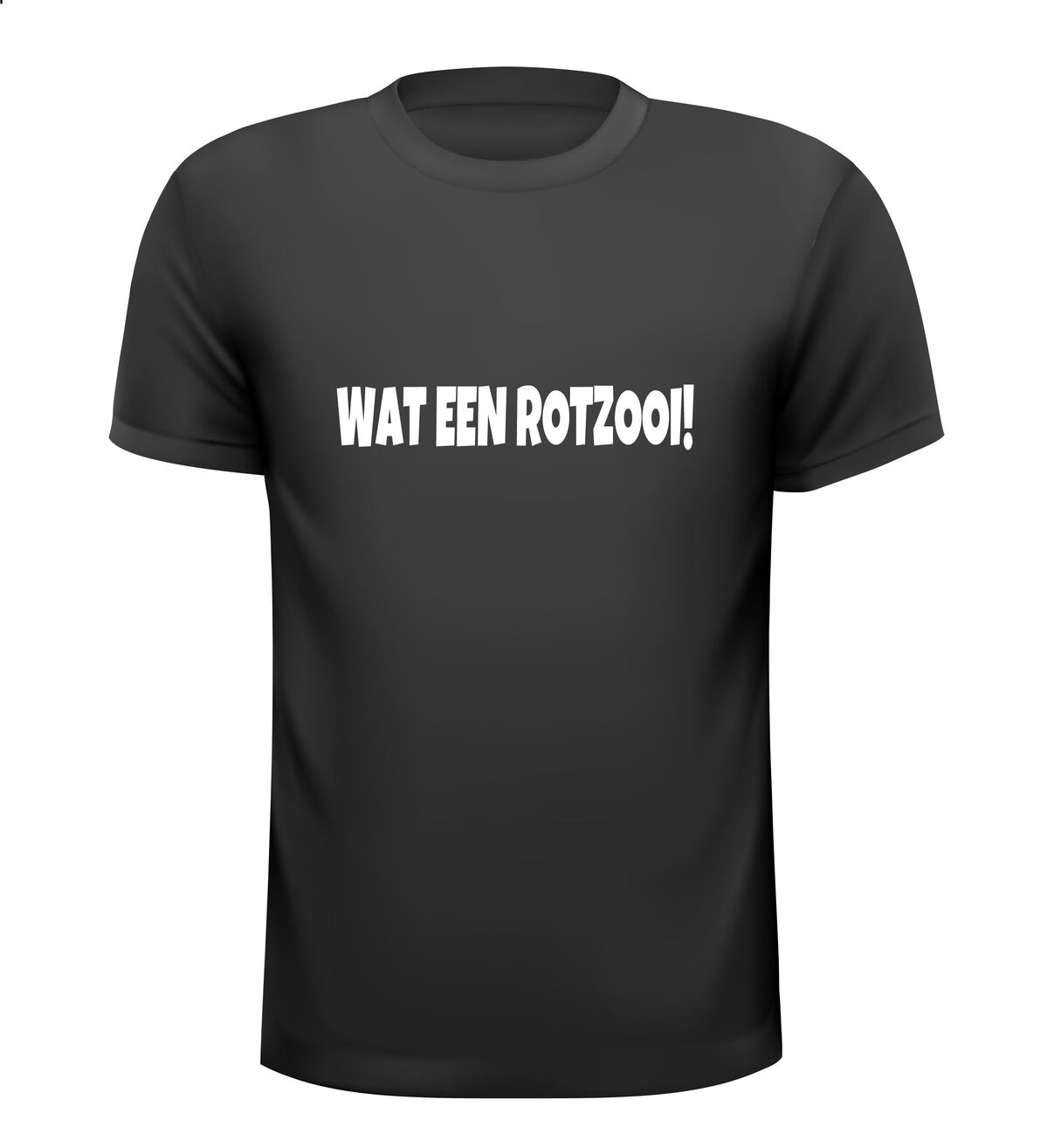 wat een rotzooi t-shirt korte mouw