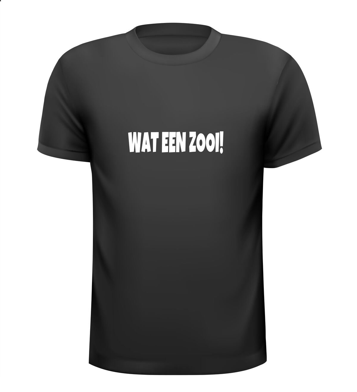 wat een zooi t-shirt korte mouw