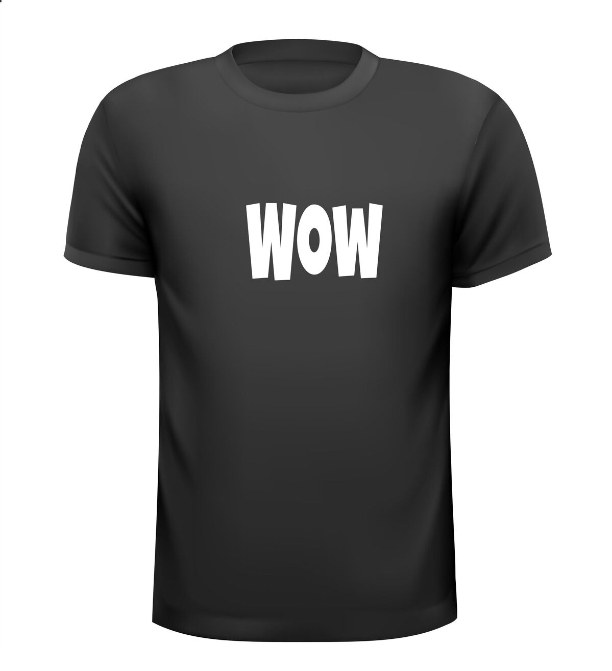 wow t-shirt korte mouw