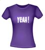 foto 4 yeah t-shirt korte mouw fun humor