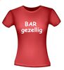 foto 8 bar gezellig t-shirt korte mouw