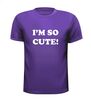 foto 3 i am so cute t-shirt korte mouw