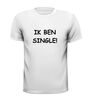 foto 13 ik ben single t-shirt korte mouw