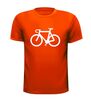 foto 9 racefiets t-shirt korte mouw