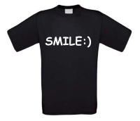 Smile t-shirt korte mouw