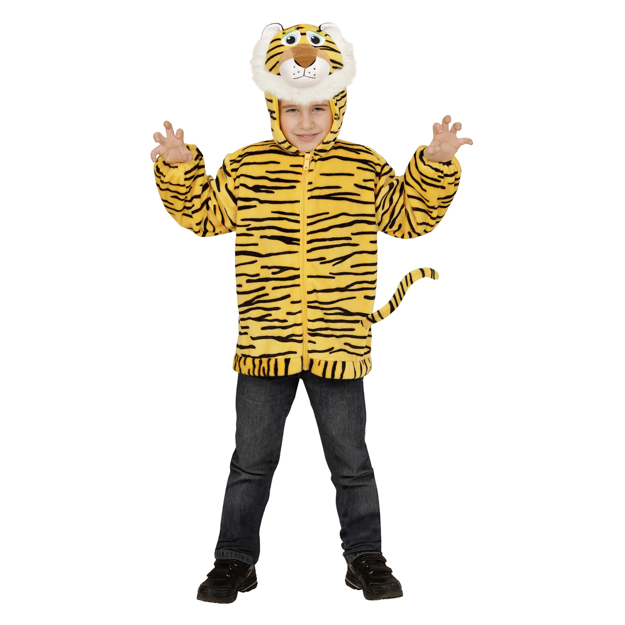 Brullende tijger vest kostuum  kind
