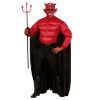 foto 5 Duivel kostuum volwassen gespierd shirt met cape