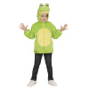 Hoodie kind, kikker verkleedpak vest