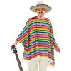 foto 1 mexicaanse poncho set met sombrero