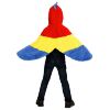 foto 3 plushe papegaai cape verkleedpak 2-4 jaar