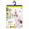foto 2 Plushe witte kip verkleedpak volwassen
