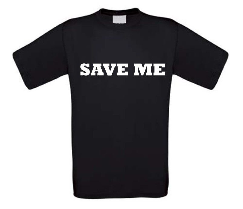 Save me t-shirt korte mouw