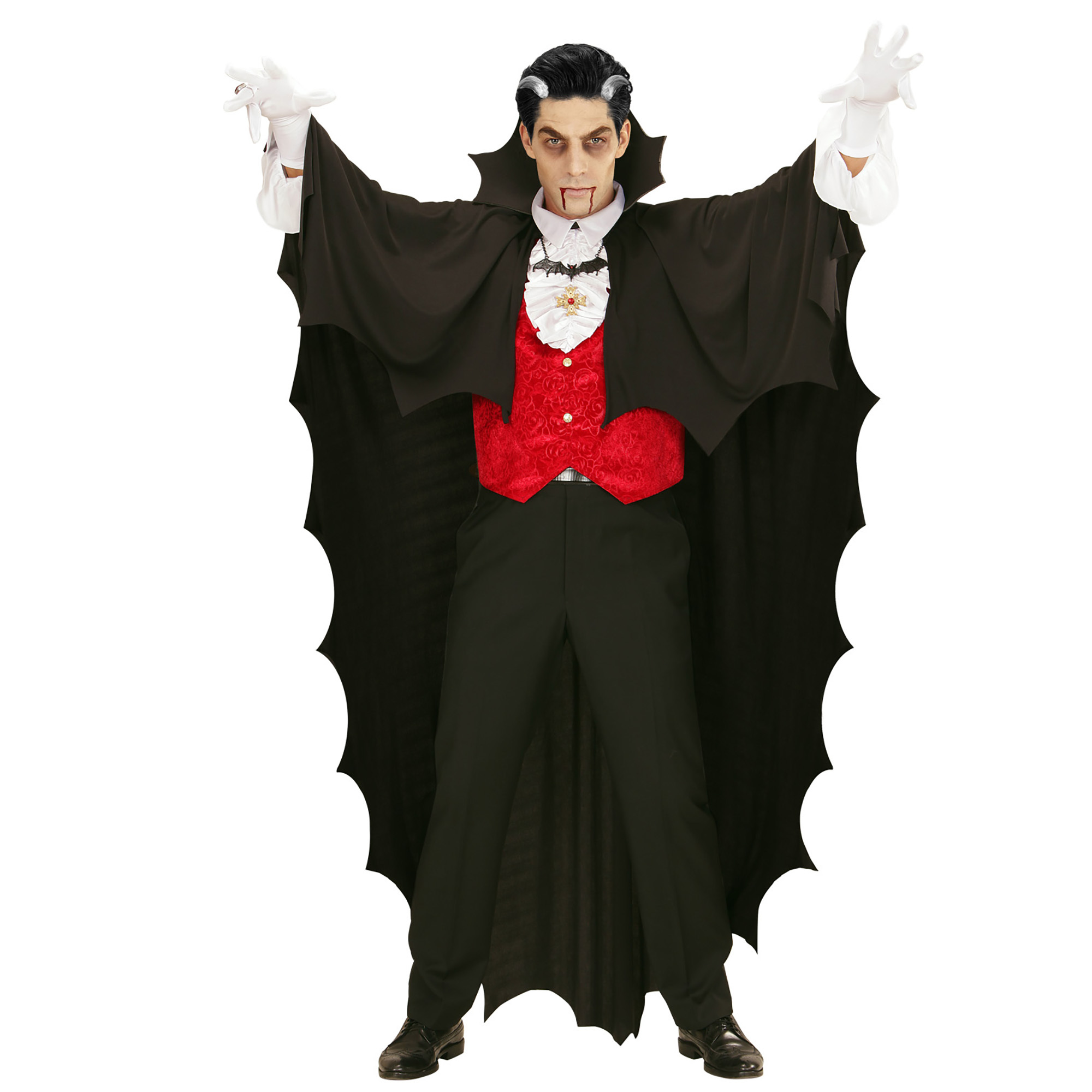 vampiercape 150cm zwart